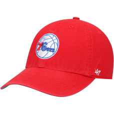 Philadelphia 76ers '47 Team Franchise Fitted Hat - Red