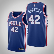 Men's Philadelphia 76ers Al Horford #42 Blue Swingman Jersey - Icon