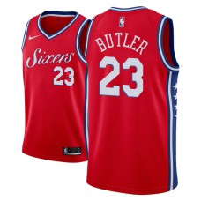 Men NBA 2018-19 Jimmy Butler Philadelphia 76ers #23 Statement Red Jersey