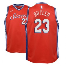 Youth NBA 2018-19 Jimmy Butler Philadelphia 76ers #23 Statement Red Jersey